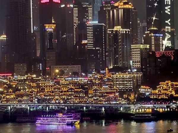 重庆 洪崖洞 夜景 冬季 刘鸿 编号：20047
